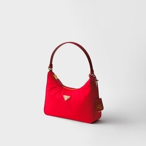 PRADA  Re-Edition 2005 Mini Bag Red